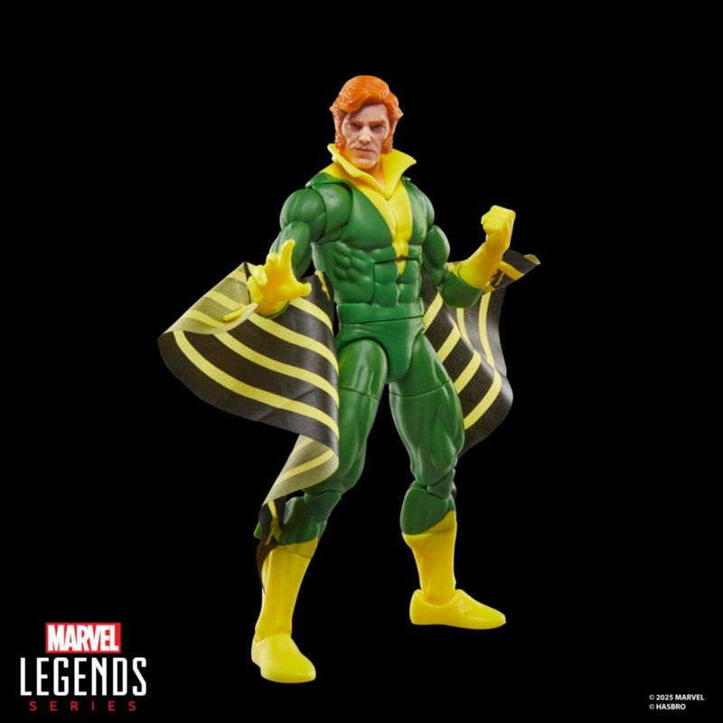 Figura de acción Banshee de la serie Marvel Legends de 15 cm con cómic