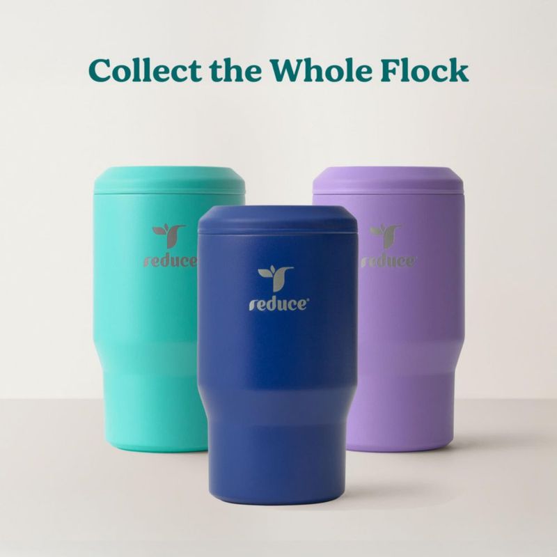 Enfriador de Bebidas REDUCE 400 ml Azul con Abrebotellas