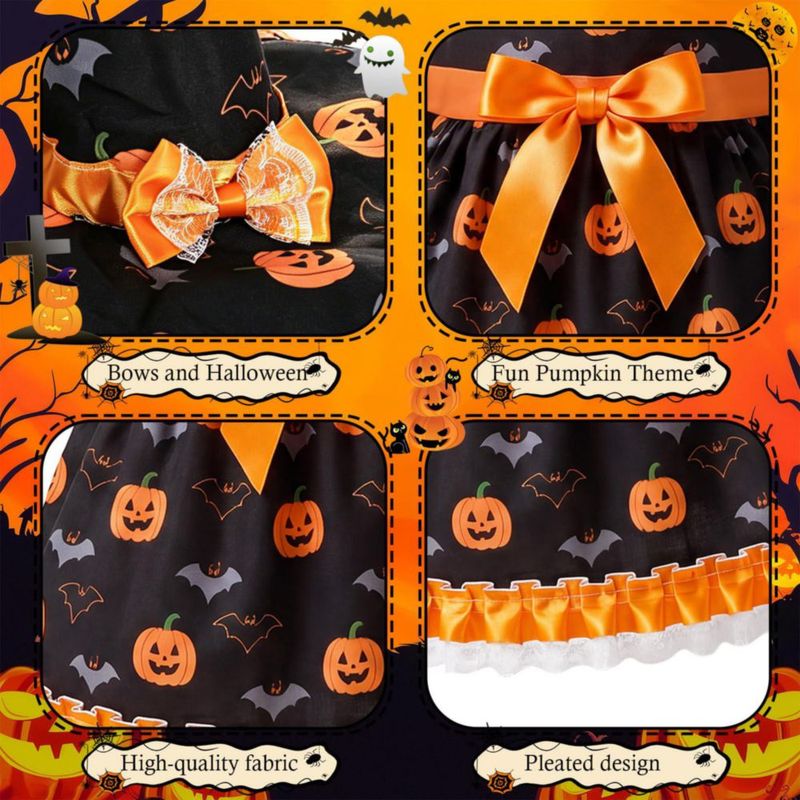 Conjunto de Disfraz de Ganso Mastom Halloween Bruja – 23 cm
