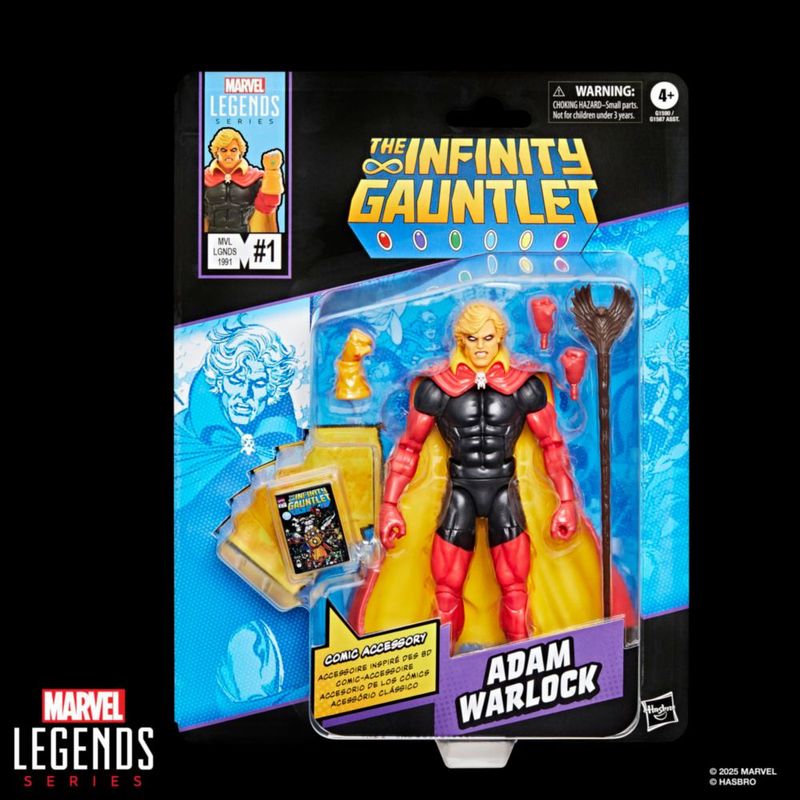 Figura de acción Adam Warlock de la serie Marvel Legends 15 cm