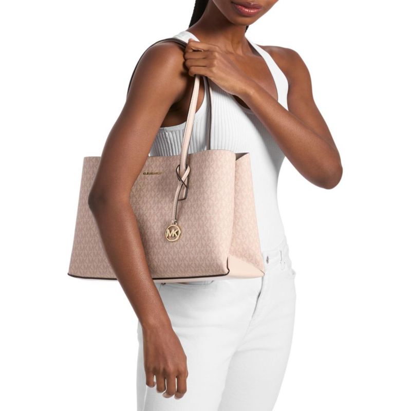 Bolso de mano Michael Kors Ruthie mediano Ballet de cuero
