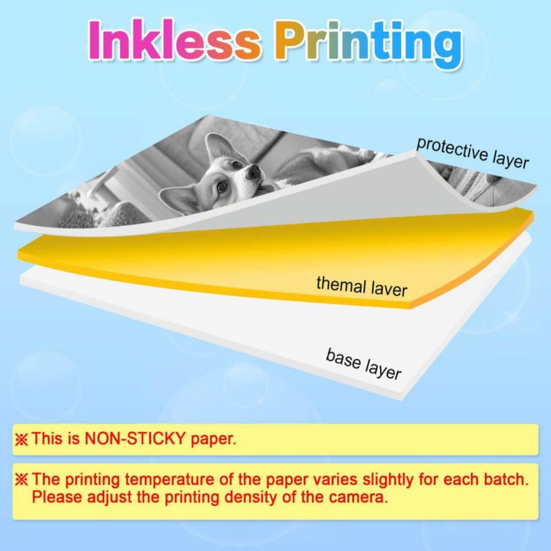 Papel para cámara QUASON 224" x 099" 18 rollos libre de BPA