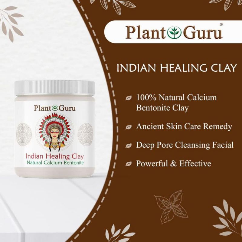 Mascarilla de Arcilla Plant Guru 23 kg Natural de la India