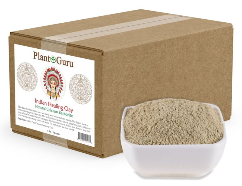 Mascarilla de Arcilla Plant Guru 23 kg Natural de la India