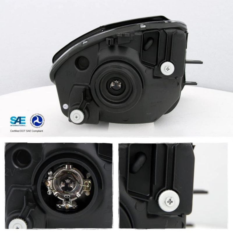 Faros delanteros AKKON para Mitsubishi Eclipse 2000‑2005 (Par)