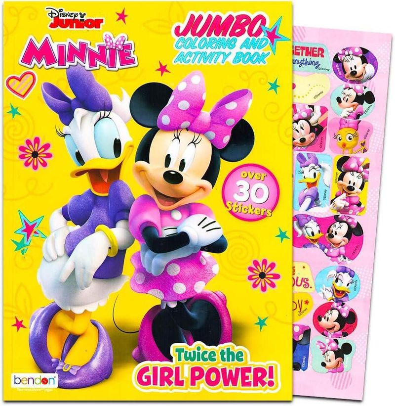 Paquete de Libros para Colorear Disney con Pegatinas
