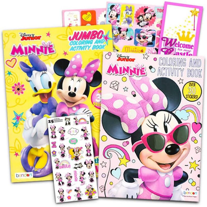Paquete de Libros para Colorear Disney con Pegatinas