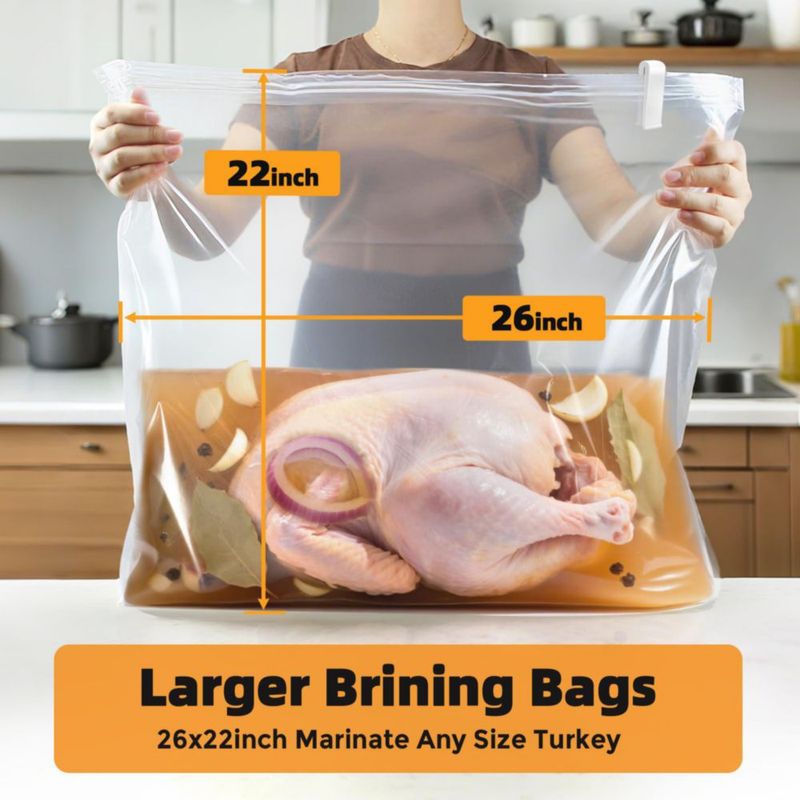 Bolsa de Salmuera BSQ MONSTER 66 x 56 cm Pack de 3 para Pavo