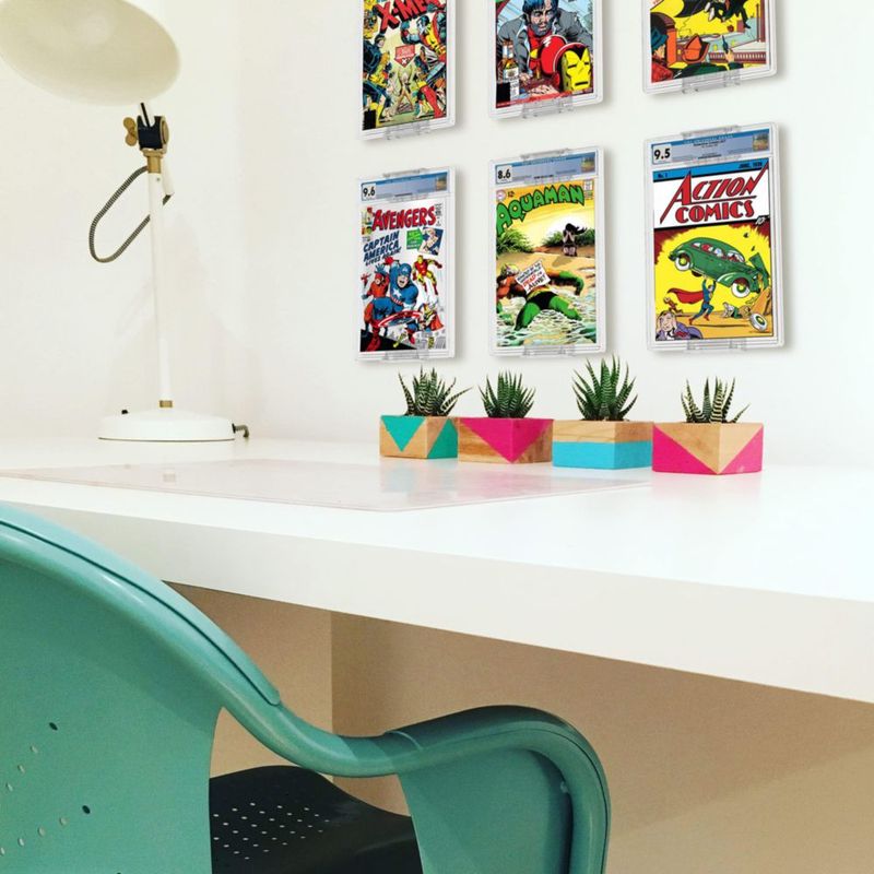 Estante Hello LLamas para 6 láminas – Soporte de pared resistente