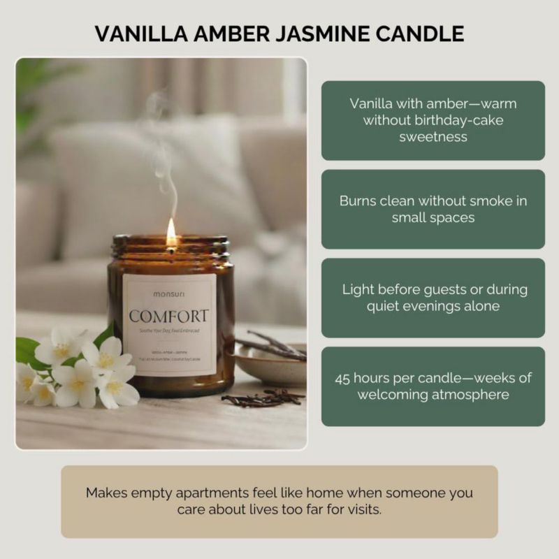 Set de Regalo para Mamá Monsuri – Vela de Vainilla Jabón de Avena y Tarjetas de Afirmación (Nuevo)