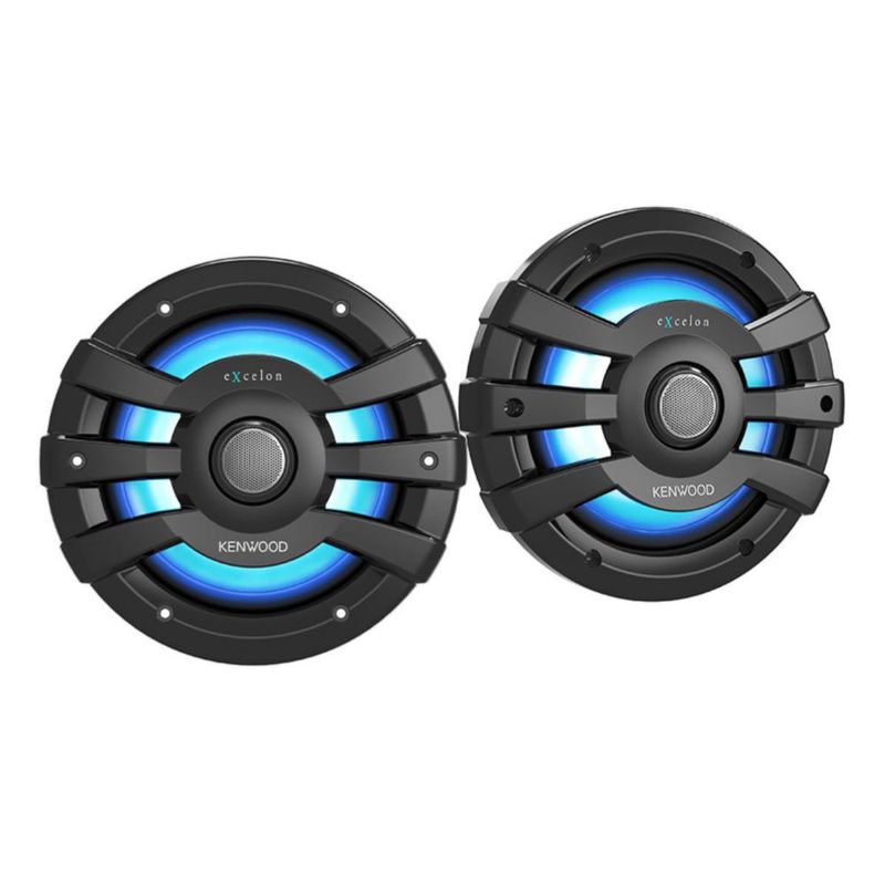 Par de parlantes Kenwood XM77BL 195 cm 2 vías marinos
