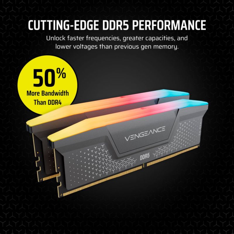 Memoria RAM Corsair Vengeance RGB RS DDR5 16 GB 5600 MHz