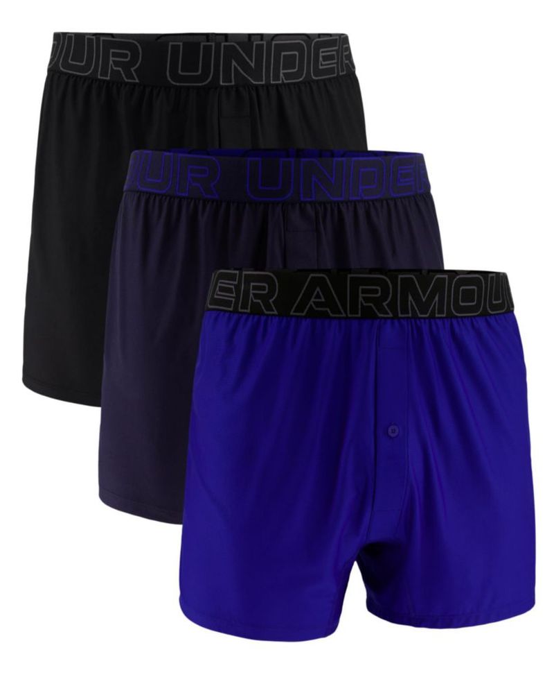 Boxer Under Armour 15 cm Pack de 3 Azul Real