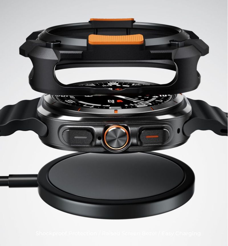 Funda Dexnor para Samsung Galaxy Watch Ultra 47 mm de TPU a prueba de golpes
