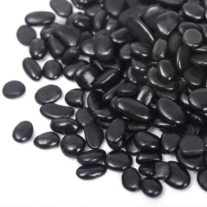 Guijarros Calofulston 23 kg 095 cm negro pulido