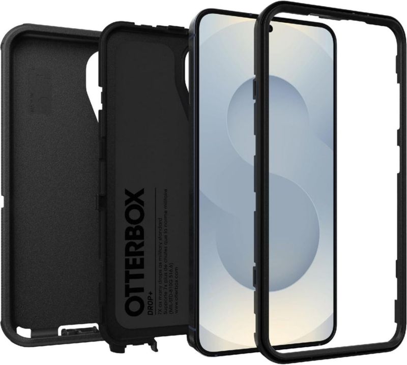 Funda OtterBox Galaxy S25 Defender Negra