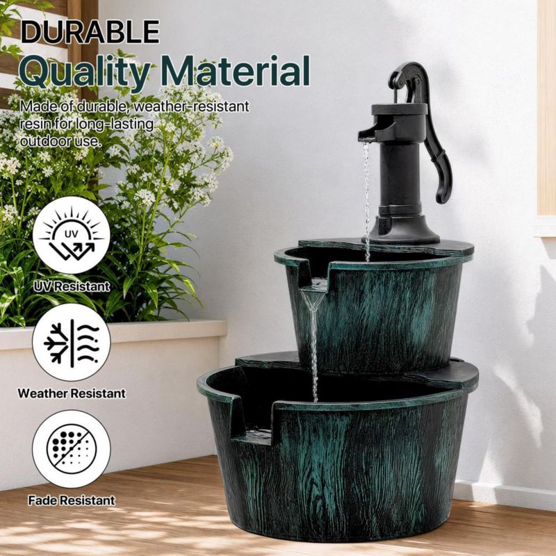 Fuente Athena Collection 69 cm Verde 11 L Eléctrica