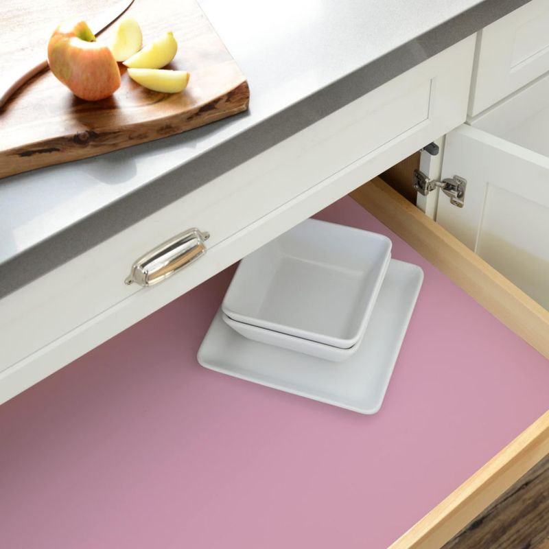 Forro para Estantes Con‑Tact 46 cm x 15 m Rosa Prisma