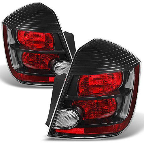 Luces traseras AKKON para Nissan Sentra 2007‑2009 (negro)