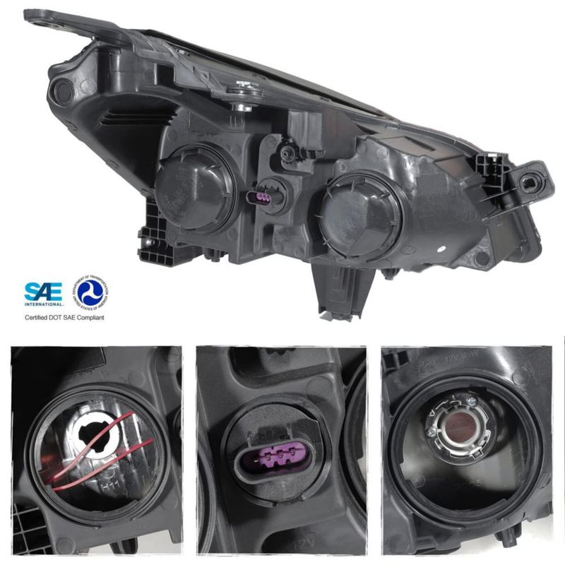 Faro AKKON para Chevy Traverse 2009-2012 en cromo