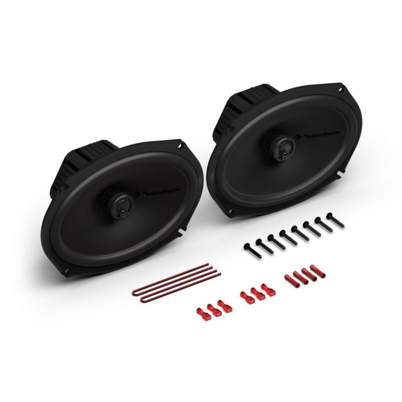 Parlantes Rockford Fosgate 6x9 3 vías 75W RMS