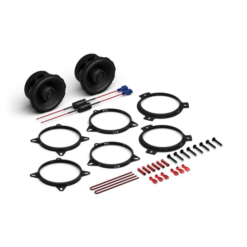 Parlantes Rockford Fosgate P1 4" 3 vías coaxiales (par)
