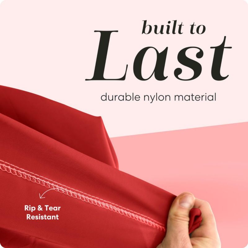 Bolsa de lavandería XL Handy Laundry de nylon rojo con cordón
