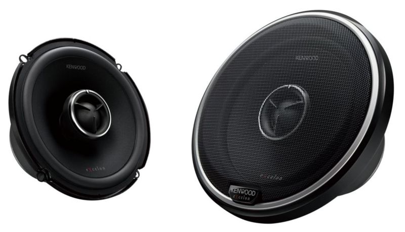 Parlantes para auto Kenwood KFC-X175 de 6.5" 240 W de 2 vías