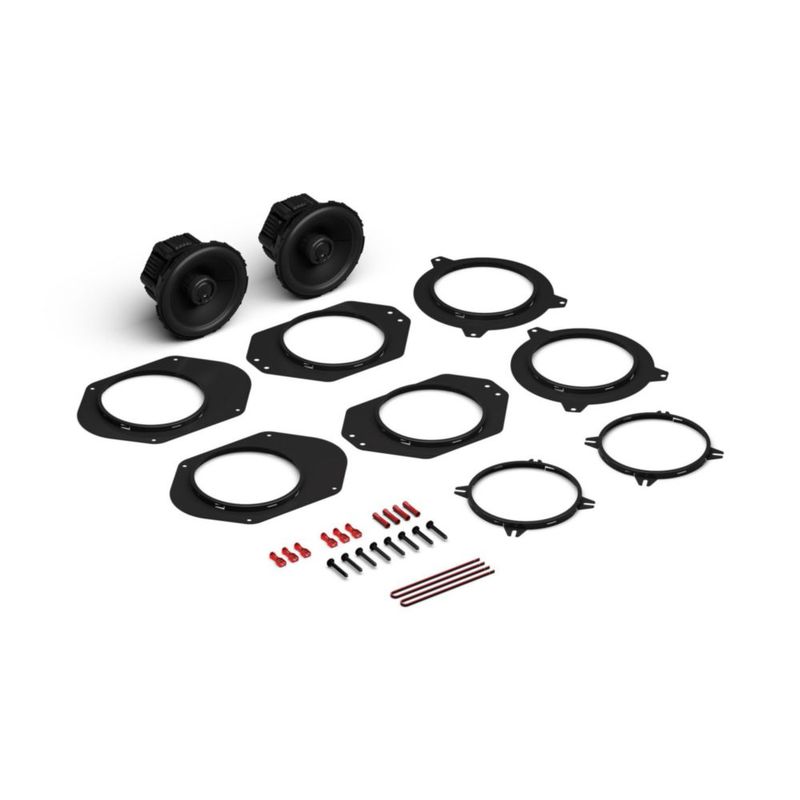 Parlantes Rockford Fosgate 13 cm 3 vías (par)
