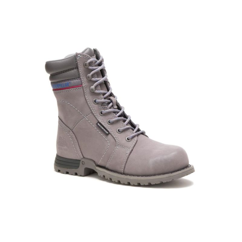 Bota CAT Mujer Echo 7.5 Impermeable con Puntera de Acero