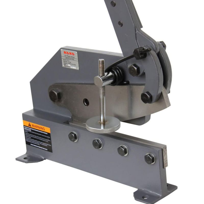 Cizalla Manual de Metal KAKA INDUSTRIAL HS-6 de 15 cm (6 pulg.) para Banco