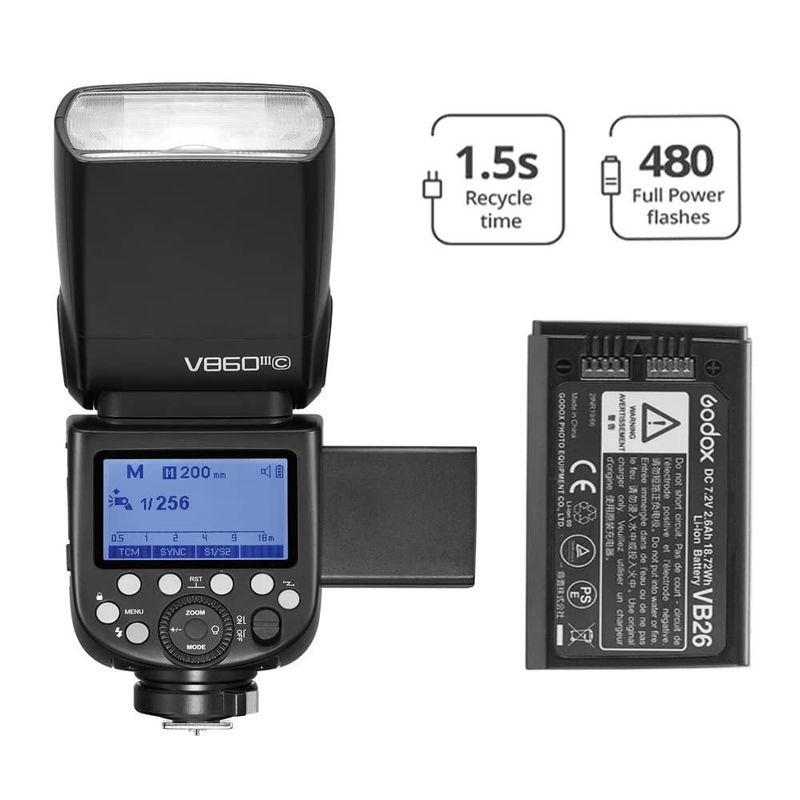Godox V860III-N para cámaras Nikon - Flash Speedlite