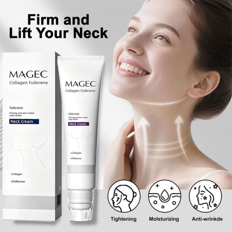 Crema para el Cuello EKEYR Magic Collagen Fullerene 1 pieza