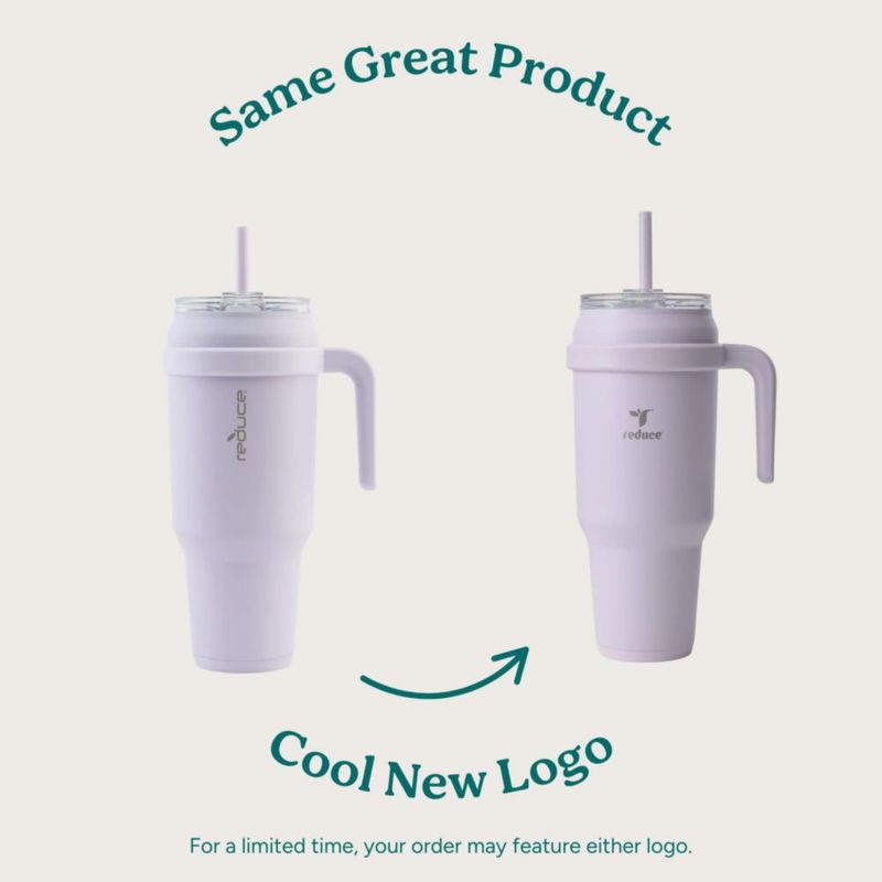 Vaso Térmico REDUCE 1500 ml Lavanda con Asa y Pajilla