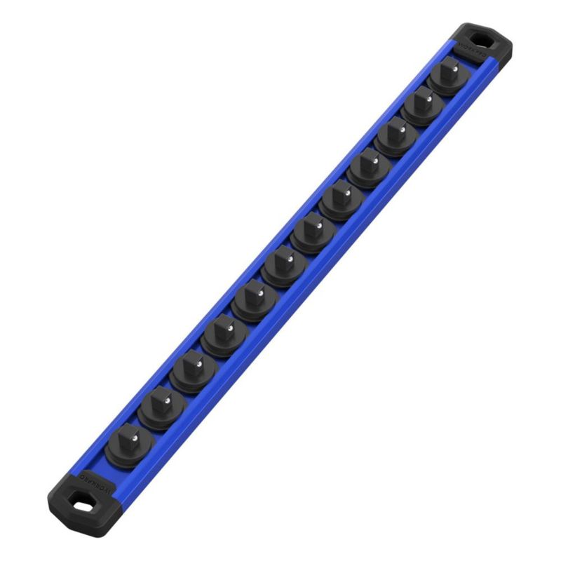 Organizador magnético de casquillos WORKPRO 33 cm 1/4" azul