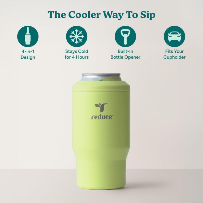 Enfriador de Bebidas REDUCE 400 ml Aislado al Vacío 4‑en‑1 para Mojito