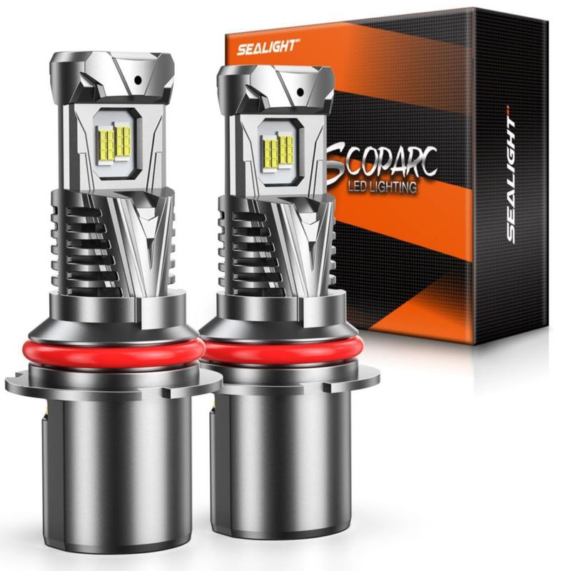 Lámparas de niebla SEALIGHT 9007/HB5 inalámbricas 80.000 lm (2 unidades)