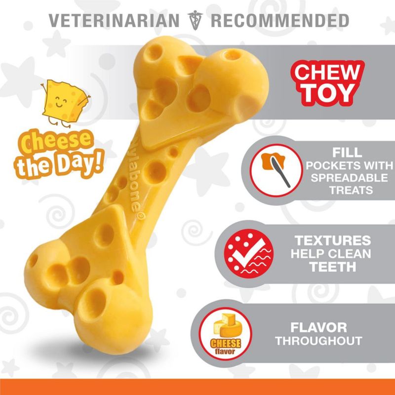 Mordedor Nylabone X-Large sabor a queso