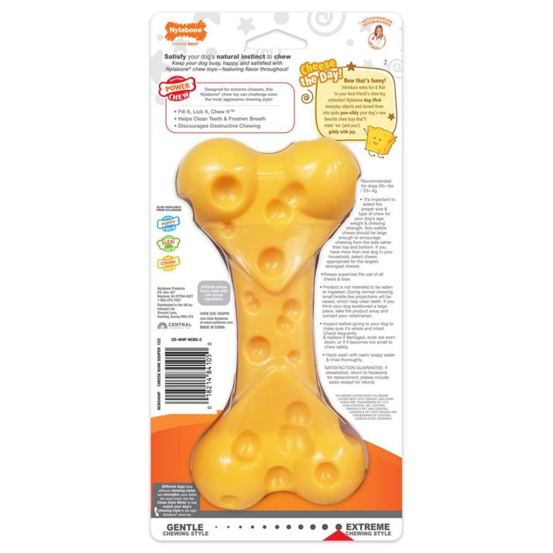 Mordedor Nylabone X-Large sabor a queso