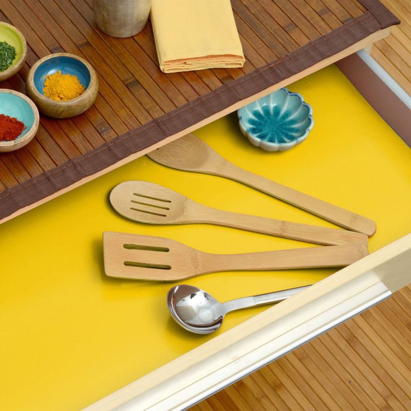 Forro autoadhesivo para estanterías Con‑Tact 46 cm x 152 cm Amarillo diente de león