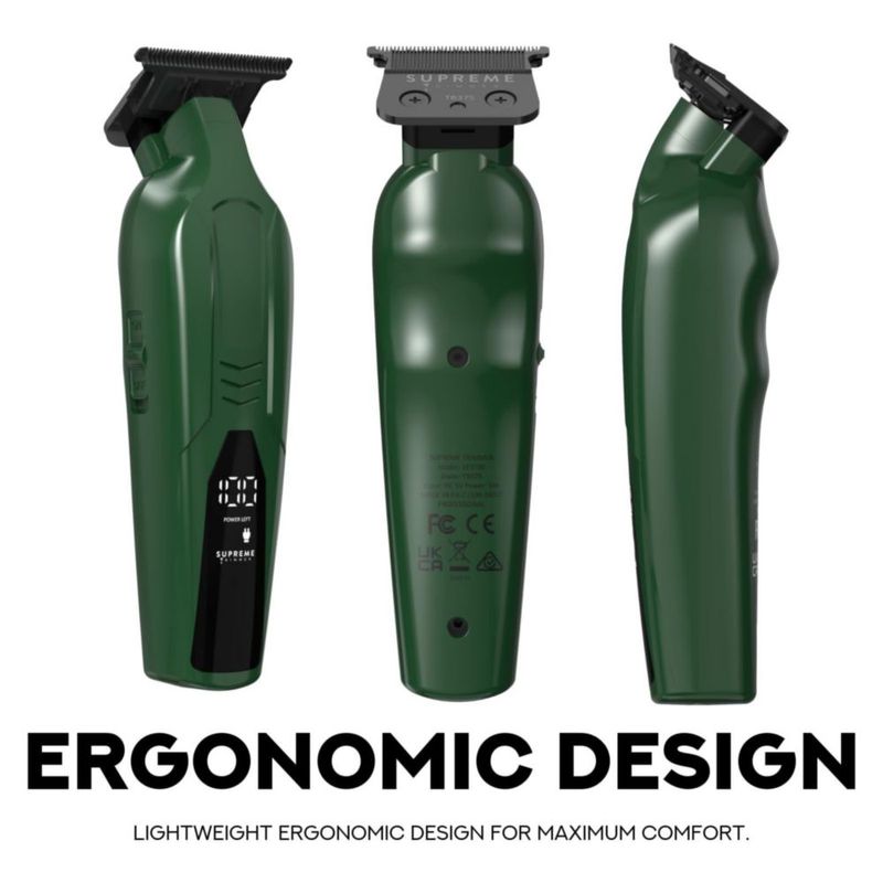 Recortadora de Cabello Supreme Trimmer ST3700 Verde Inalámbrica