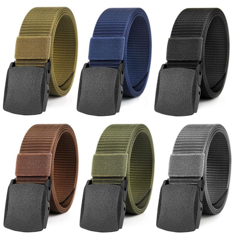 Cinturón Jumbofit Pack de 6 – 130 cm de cinta táctica de nylon
