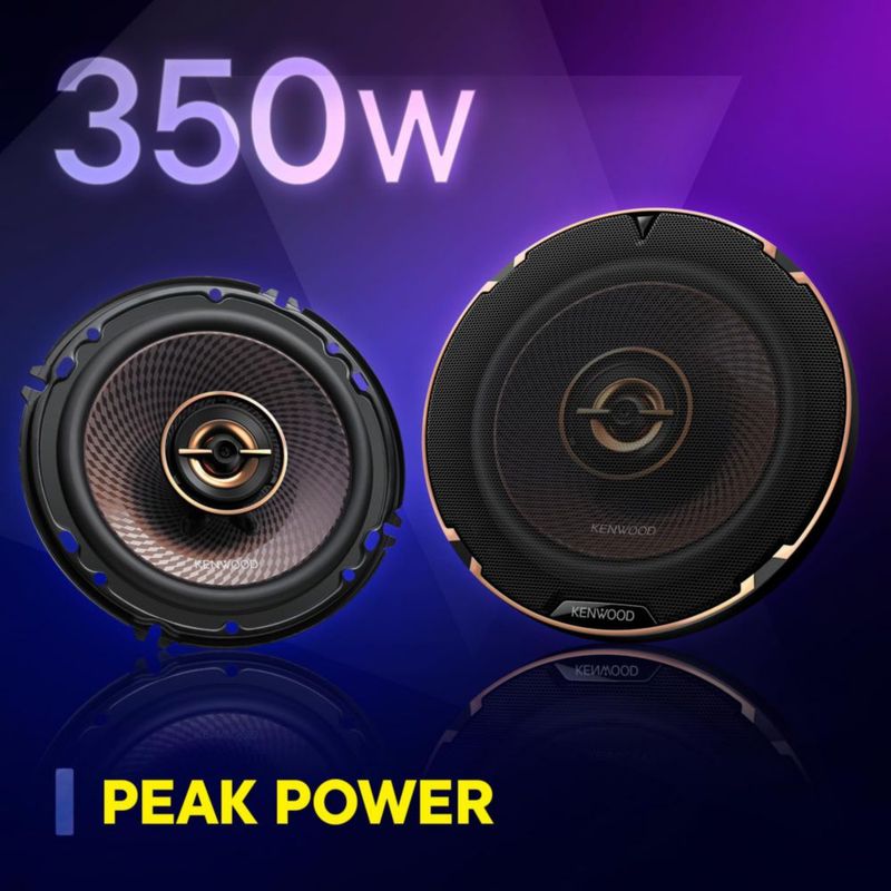Parlantes de coche Kenwood 16 cm 320 W 2 vías Serie Concert