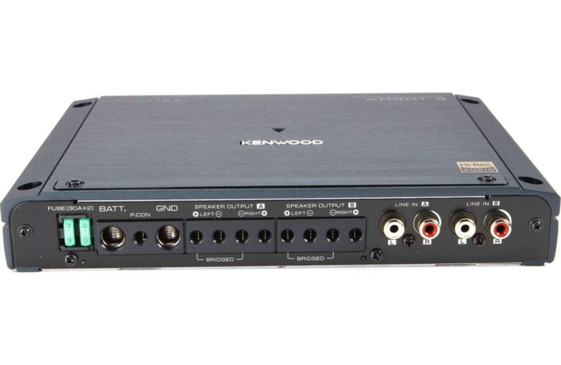 Amplificador Kenwood XR401-4 400 W 4 canales