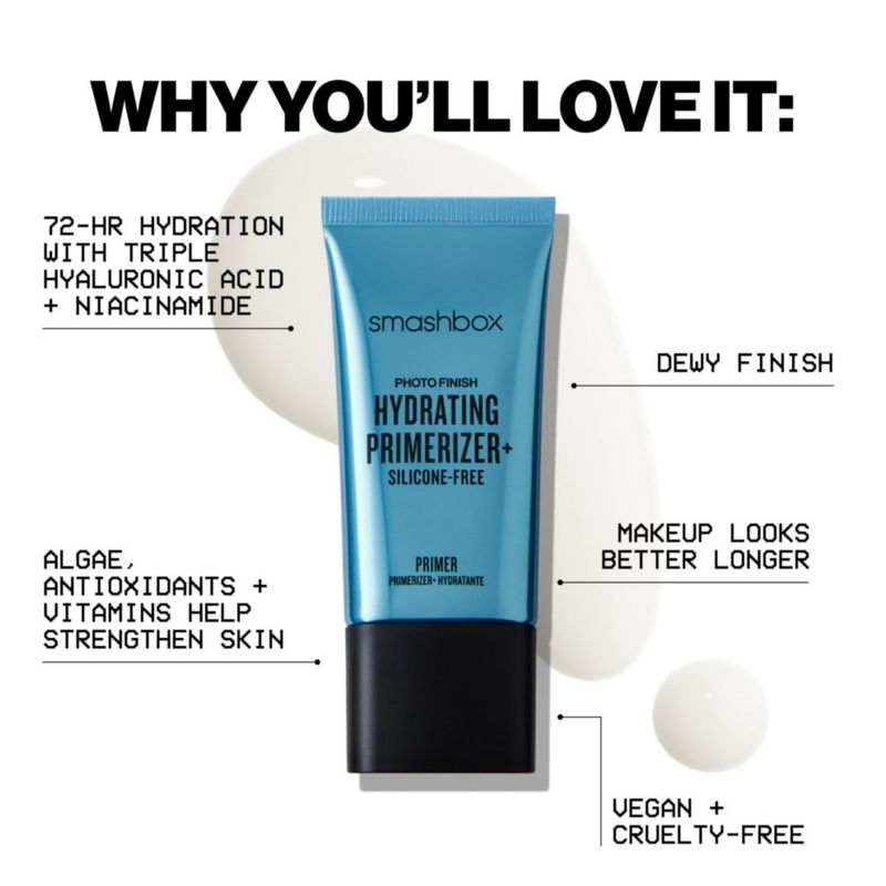 Prebase Hidratante Smashbox 10 ml Sin Silicona