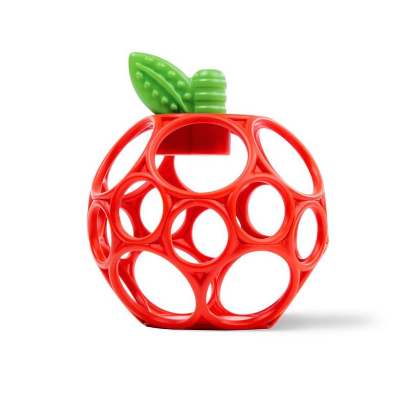 Mordedor Bright Starts Oball Manzana Roja Libre de BPA
