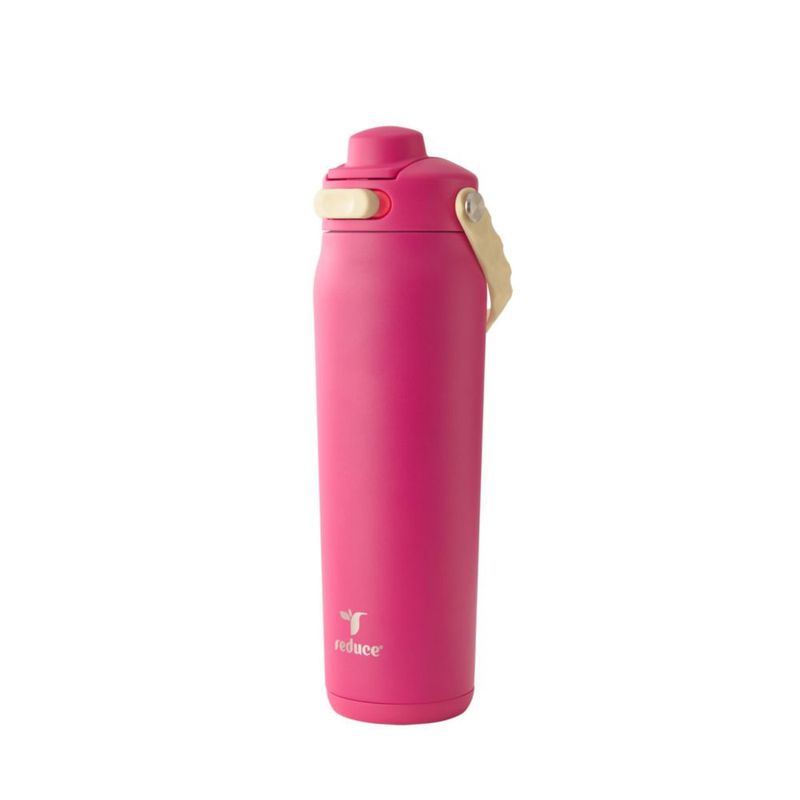 Botella REDUCE 740 ml Dragonfruit a prueba de fugas con boquilla de trago rápido