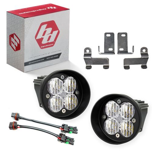 Luz antiniebla Baja Designs Squadron Sport WC negro/plata