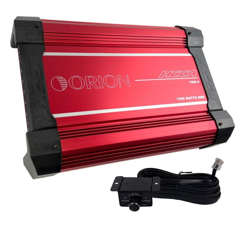 Amplificador ORION HCCA1500.4 1500 W RMS Clase A/B de 4 canales