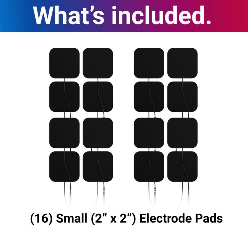 Almohadillas de electrodo iReliev 5 cm Kit de recarga de 16 unidades